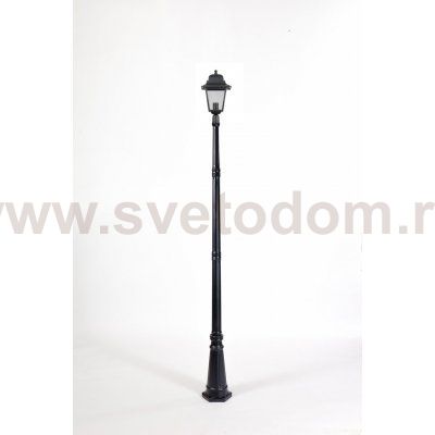 Светильник столб уличный 1 фонарь Oasis Light 79910L 18 Bl