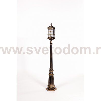 Светильник столб уличный 1 фонарь Oasis Light 81211 Gb