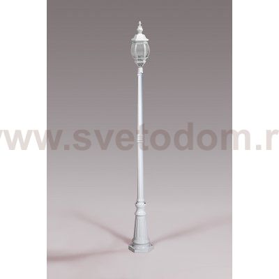 Светильник столб уличный 1 фонарь Oasis Light 83409L W