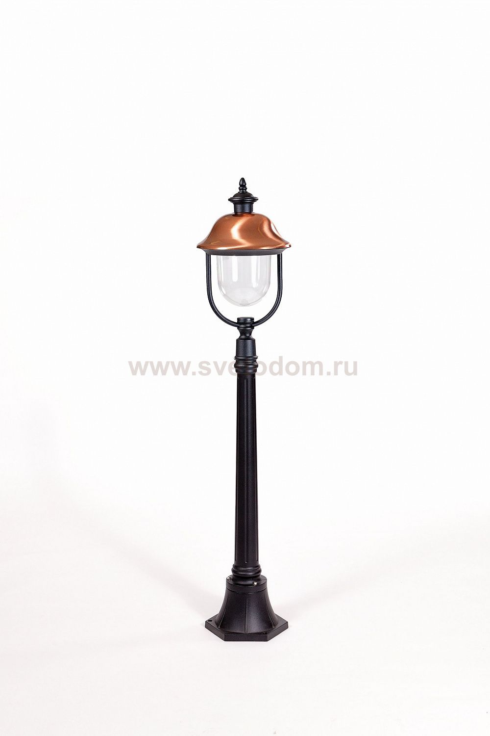 Светильник столб уличный 1 фонарь Oasis Light 84307c Bl