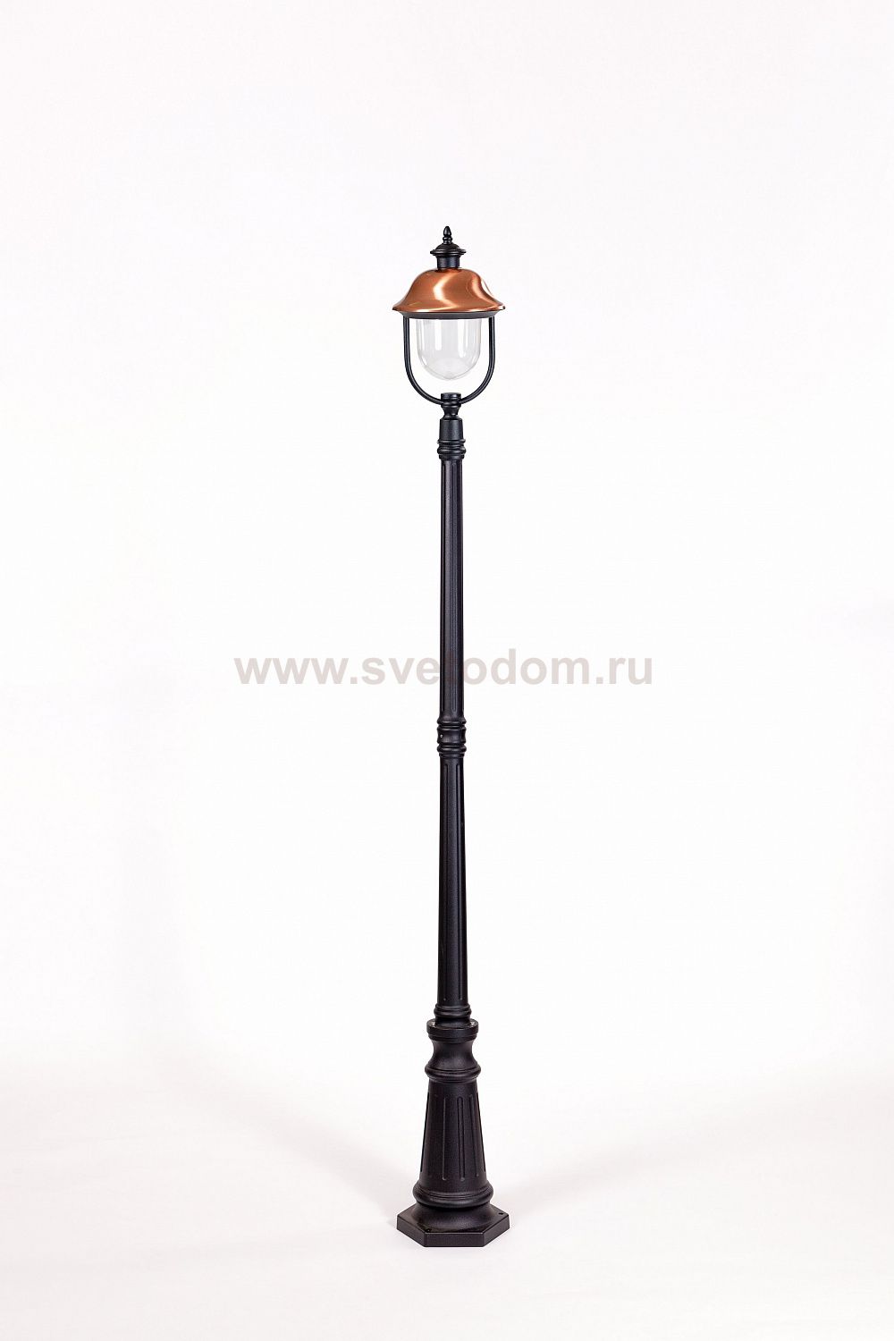 Светильник столб уличный 1 фонарь Oasis Light 84309c Bl