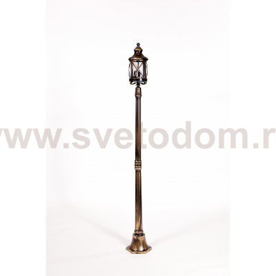 Светильник столб уличный 1 фонарь Oasis Light 84808 Gb