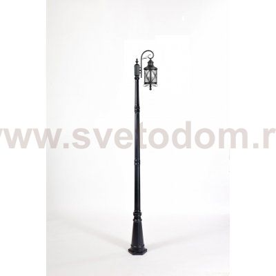 Светильник столб уличный 1 фонарь Oasis Light 84810/18/PartA 18 Bl