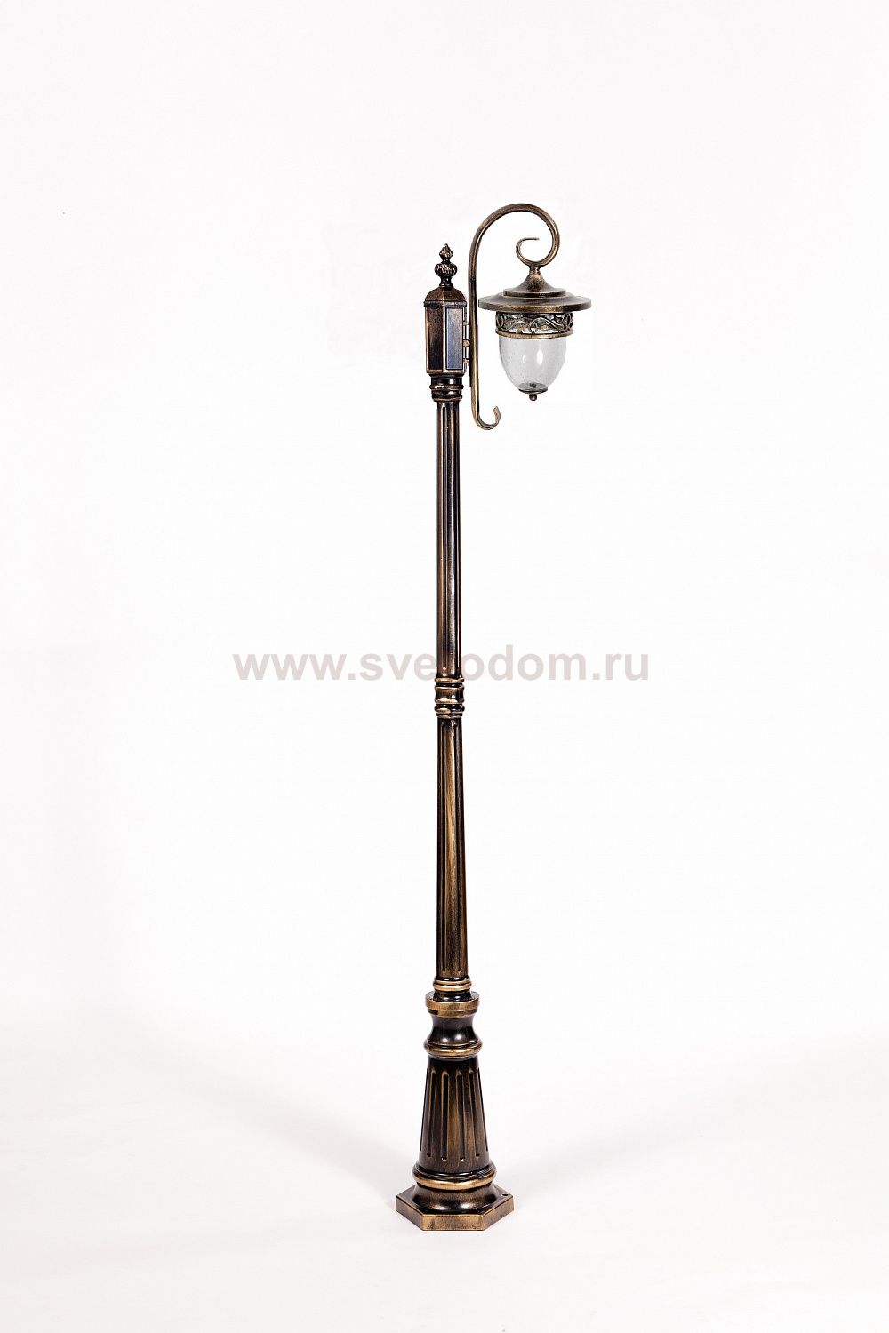 Светильник столб уличный 1 фонарь Oasis Light 87209L/18L Gb 