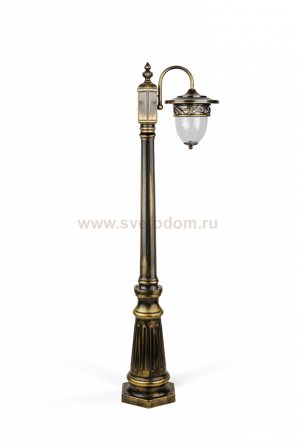 Светильник столб уличный 1 фонарь Oasis Light 87211L/18 Gb