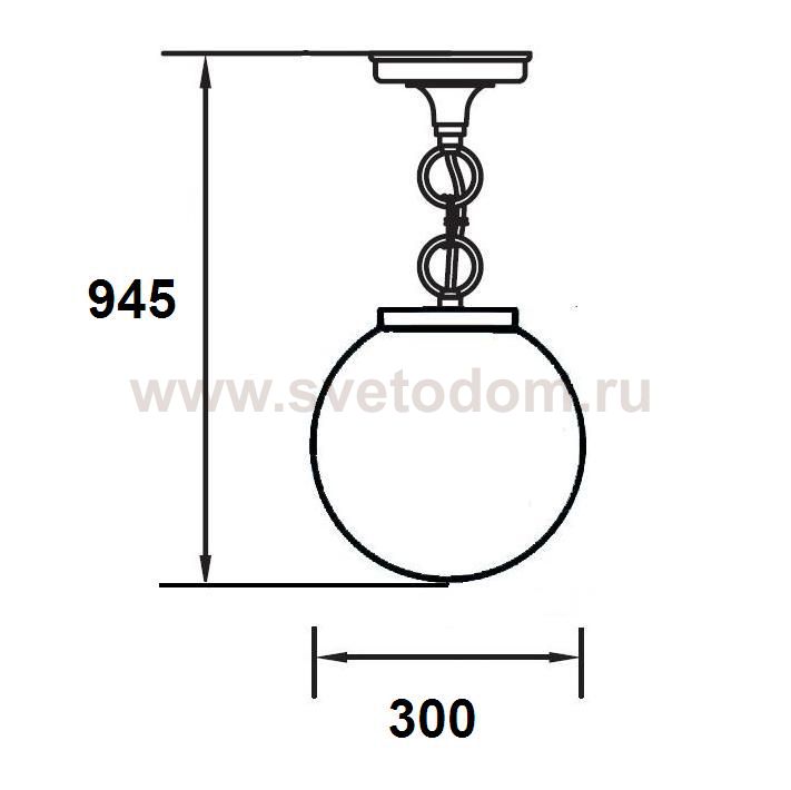 Светильник подвесной Oasis Light 88205L Bl