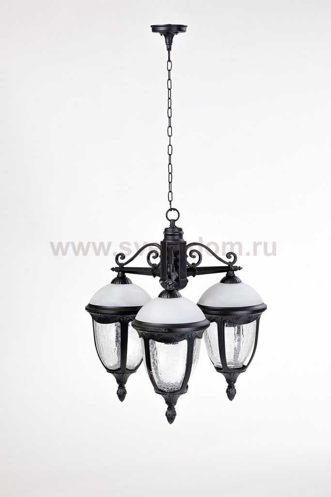 Люстра 3 рожка Oasis Light 89170L/3 Bl мат/тр