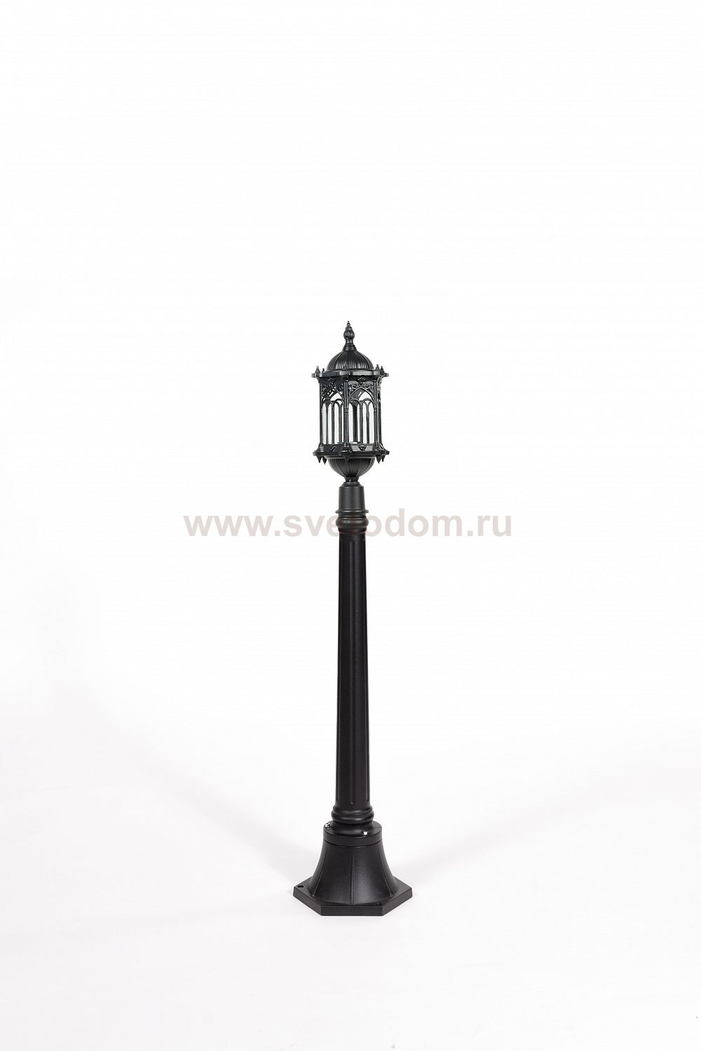 Светильник столб уличный 1 фонарь Oasis Light 89907S Bl