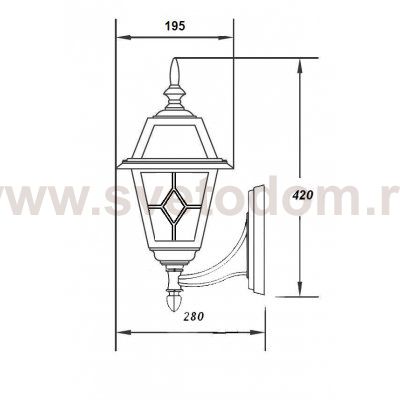 Светильник настенный Oasis Light 91101/04 lgG Bl