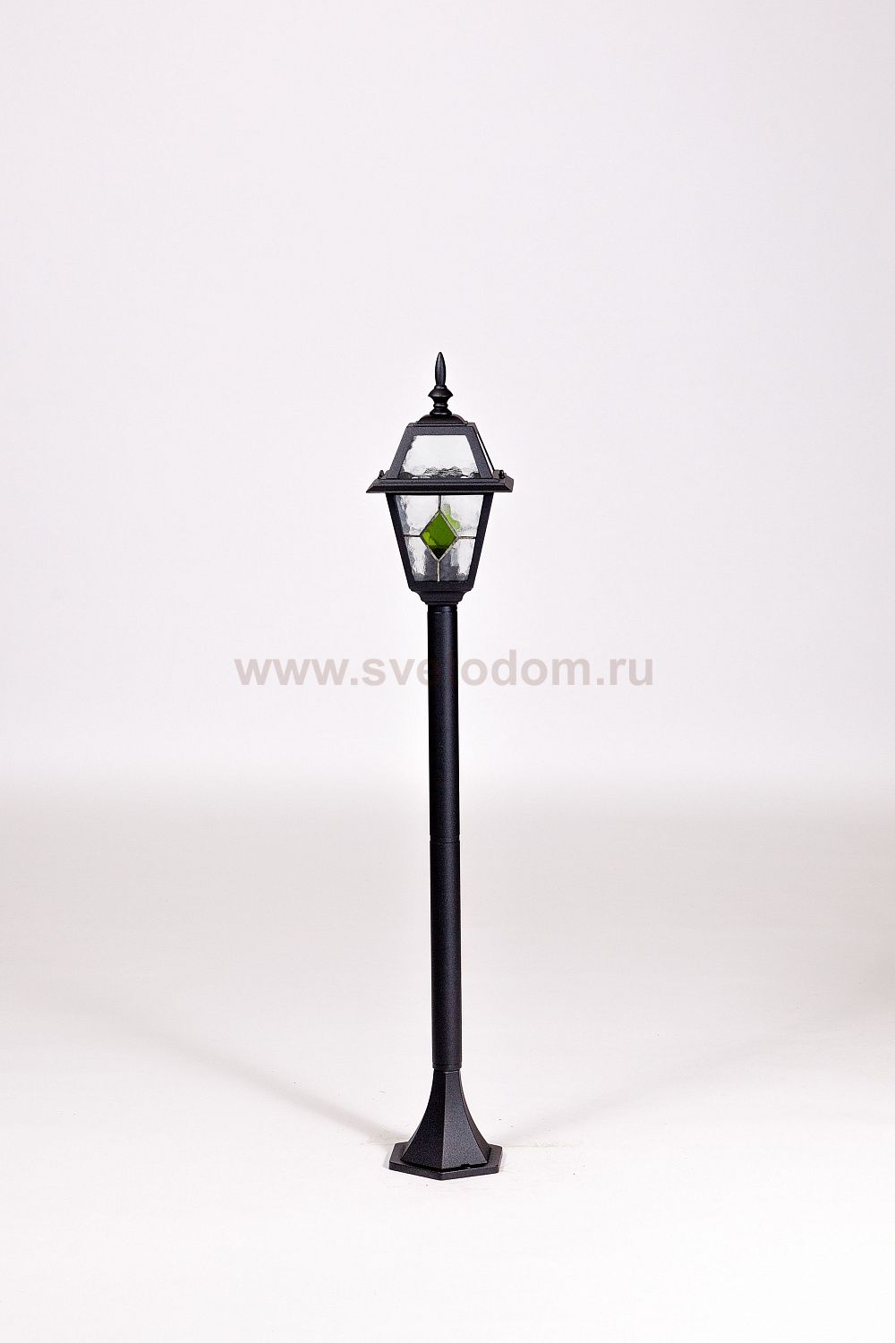 Светильник столб уличный 1 фонарь Oasis Light 91106 lgG Bl