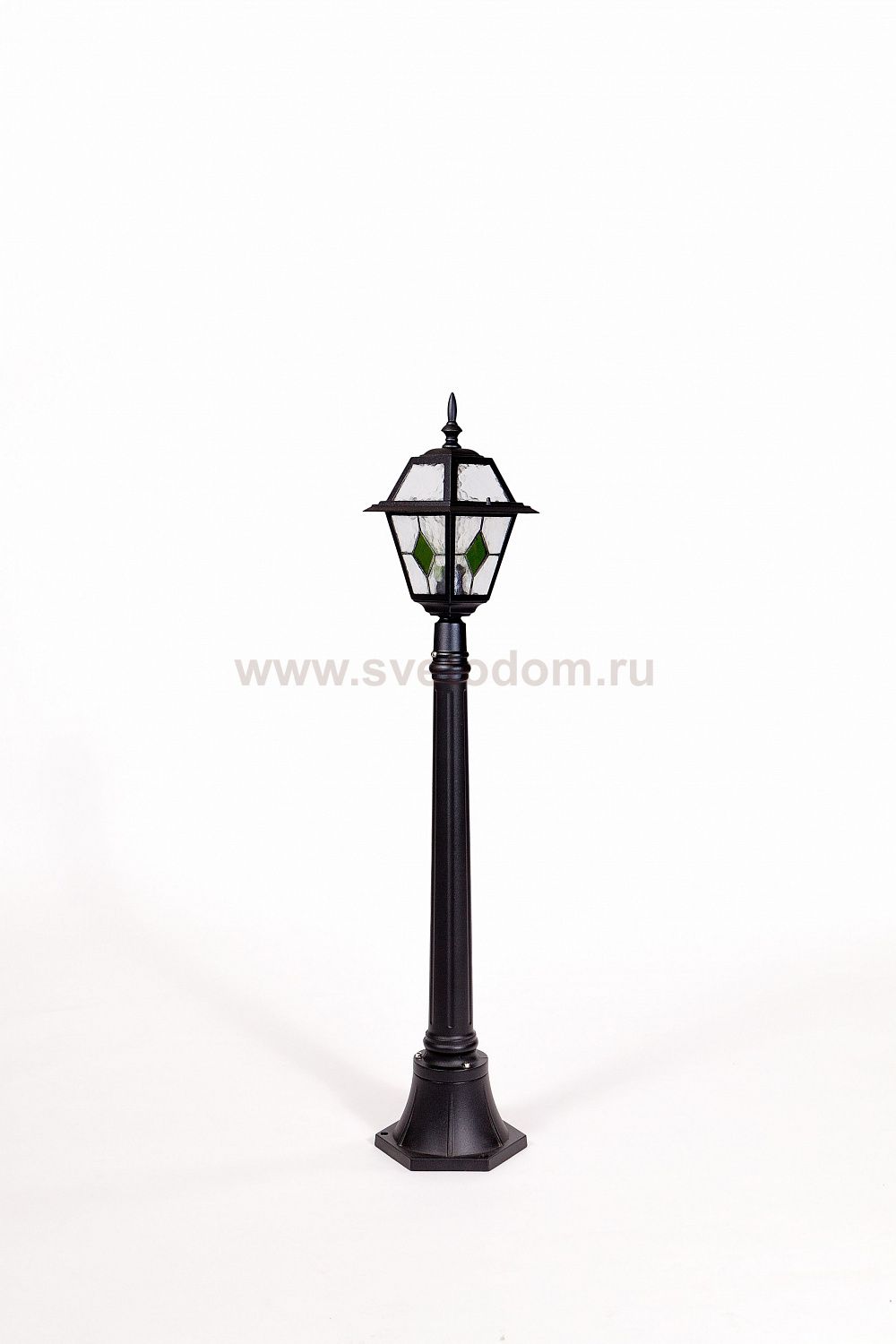 Светильник столб уличный 1 фонарь Oasis Light 91107 lgG Bl