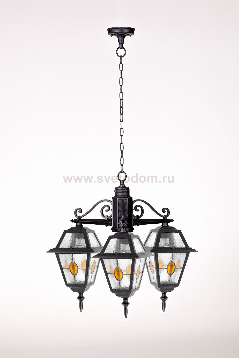Люстра 3 рожка Oasis Light 91170/3 lgY Bl