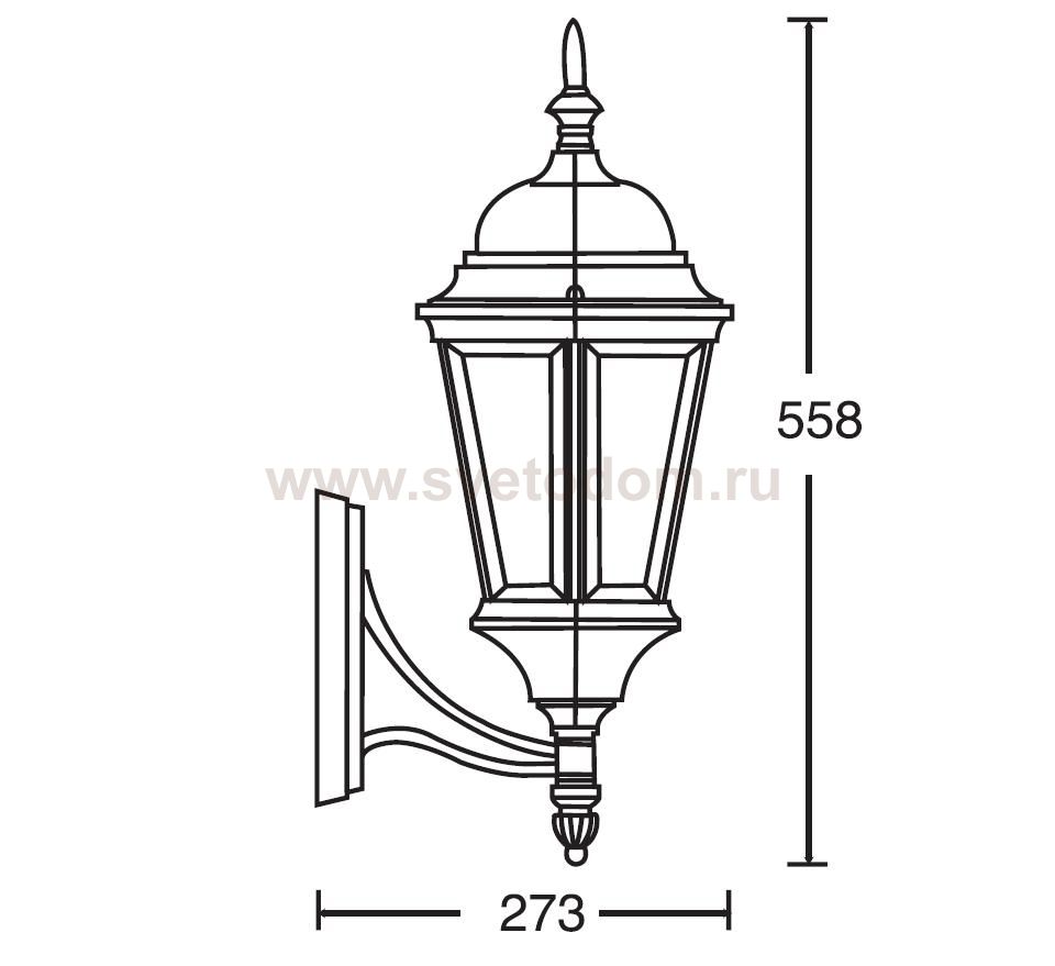 Светильник настенный Oasis Light 91401L Bl