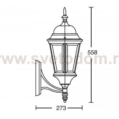 Светильник настенный Oasis Light 91401L Bl