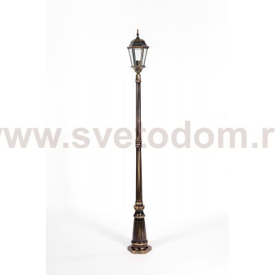Светильник столб уличный 1 фонарь Oasis Light 91409L Gb
