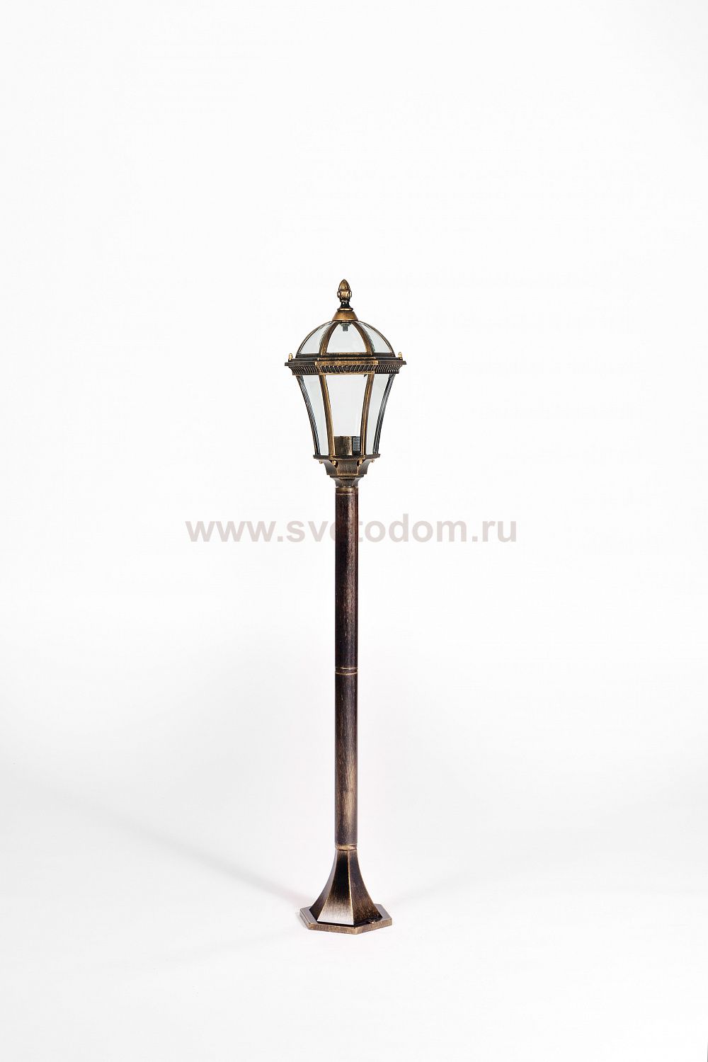 Светильник столб уличный 1 фонарь Oasis Light 95206S Gb