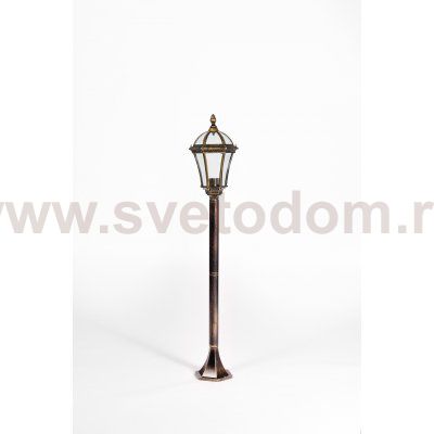 Светильник столб уличный 1 фонарь Oasis Light 95206S Gb