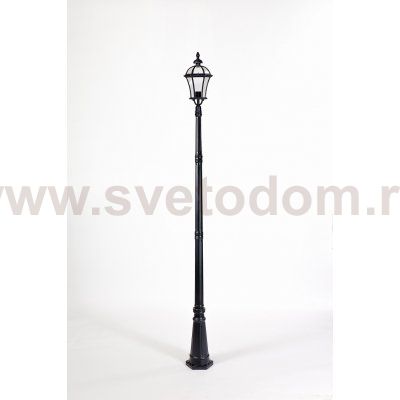 Светильник столб уличный 1 фонарь Oasis Light 95210L 18 Bl