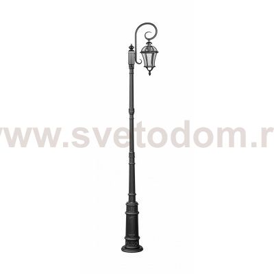 Светильник столб уличный 1 фонарь Oasis Light 95210L/18/E7 Bl