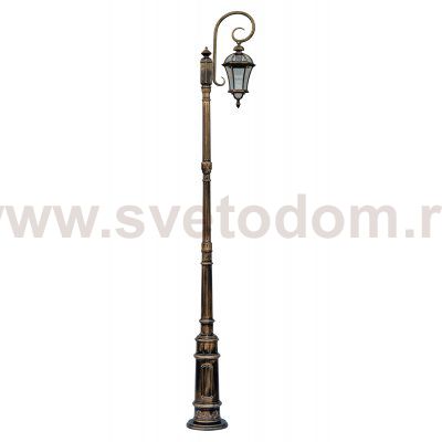 Светильник столб уличный 1 фонарь Oasis Light 95210L/18/E7 Gb