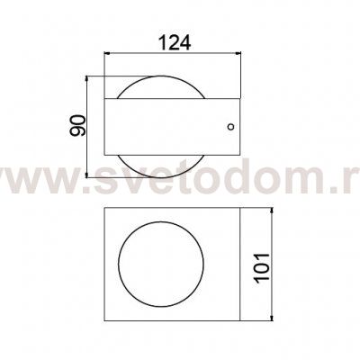Светильник настенный Oasis Light ST5216