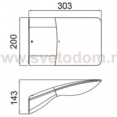 Светильник настенный Oasis Light W1895-3K