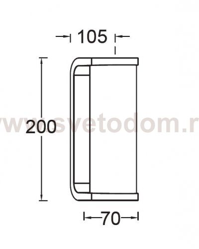 Светильник настенный Oasis Light W1936