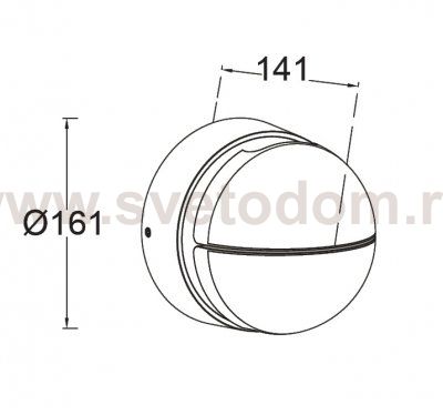 Светильник настенный,стороны независимо откидываются Oasis Light W1990