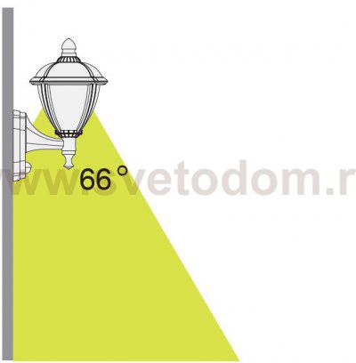 Светильник настенный с датчиком движения/освещенности Oasis Light W2601-PIR