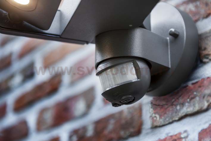 Светильник настенный 1 поворотный модуль с датчиком движения/освещеннности Oasis Light W6144S-1-PIR