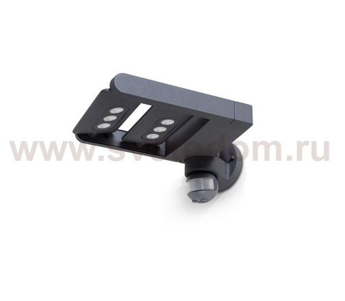 Светильник настенный 2 поворотных модуля с датчиком движения/освещенности Oasis Light W6144S-2-PIR