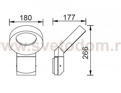 Светильник настенный Oasis Light W6163S