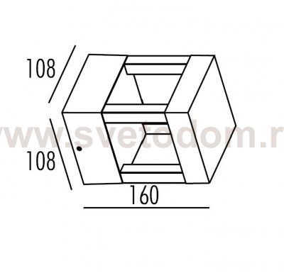 Светильник настенный Oasis Light W61848