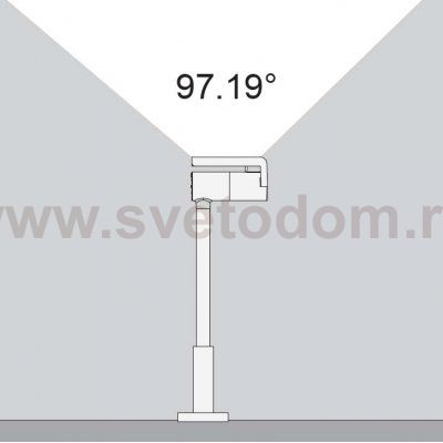 Светильник столб уличный Oasis Light W6191-840