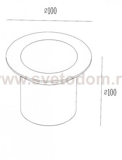Светильник встраиваемый Oasis Light W77191W