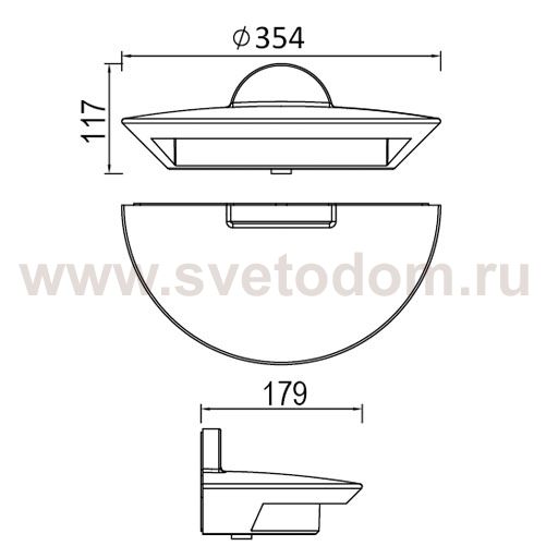 Светильник настенный Oasis Light W1880L Gr
