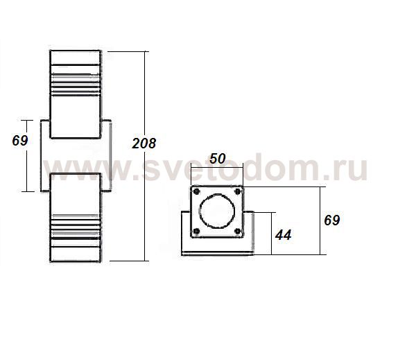 Светильник настенный Oasis Light W78052 Gr