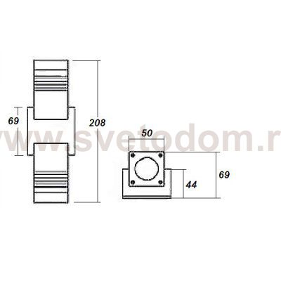 Светильник настенный Oasis Light W78052 Gr