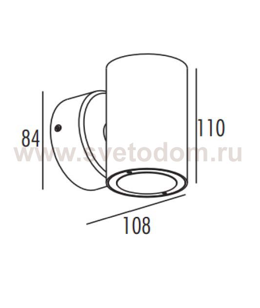 Светильник настенный Oasis Light W78064 S