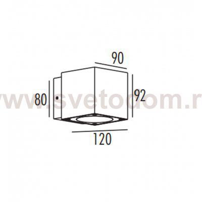 Светильник настенный Oasis Light W78116 S