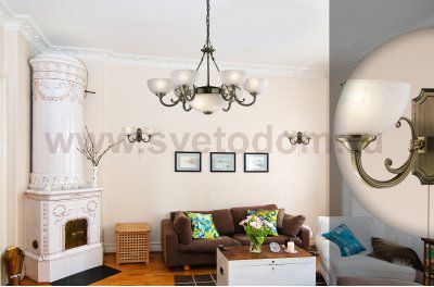 Люстра подвесная Odeon light 1989/8 ALICANTE