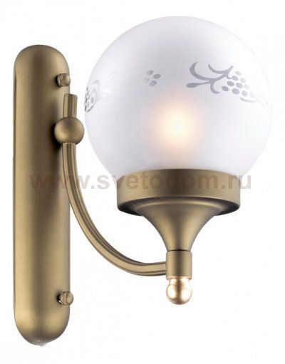 Светильник настенный бра Odeon light 2626/1w Dakia