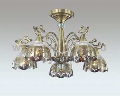 Люстра Odeon light 3206/5C CAROLINA