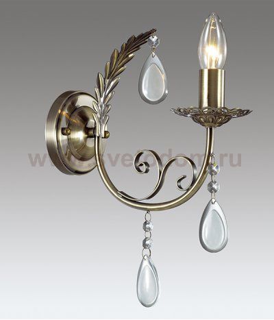 Светильник настенный бра Odeon light 3207/1W LORENA