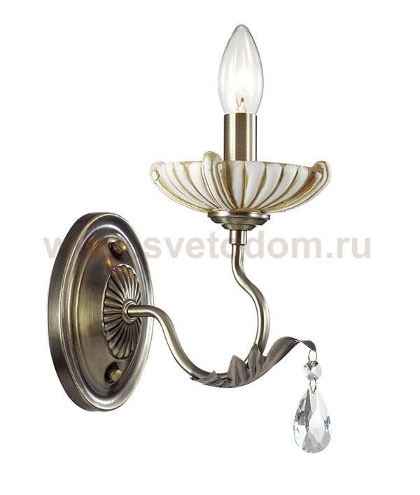 Светильник настенный бра Odeon light 3215/1W ADANA