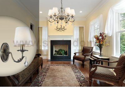 Светильник настенный бра Odeon light 3217/1W BALDANI