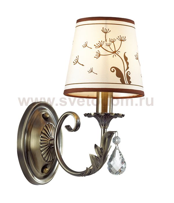 Светильник настенный бра Odeon light 3220/1W GABINNA