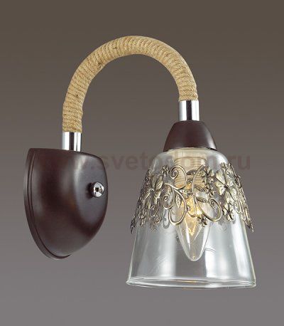 Светильник настенный бра Odeon light 3252/1W TEONA