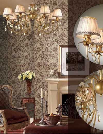 Люстра Odeon light 3398/8 CAROLLA