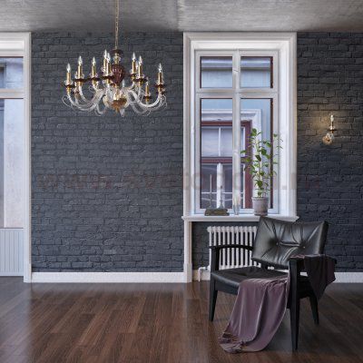 Светильник настенный бра Odeon light 3929/1W SIENA